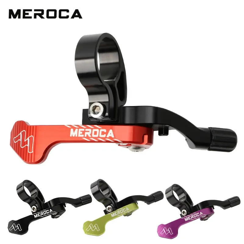 Dropper Post Remote - Meroco-自転車のシートチューブスイッチ,リモコン付き,調整可能なレバー付き,マウンテンバイクとロードバイク用