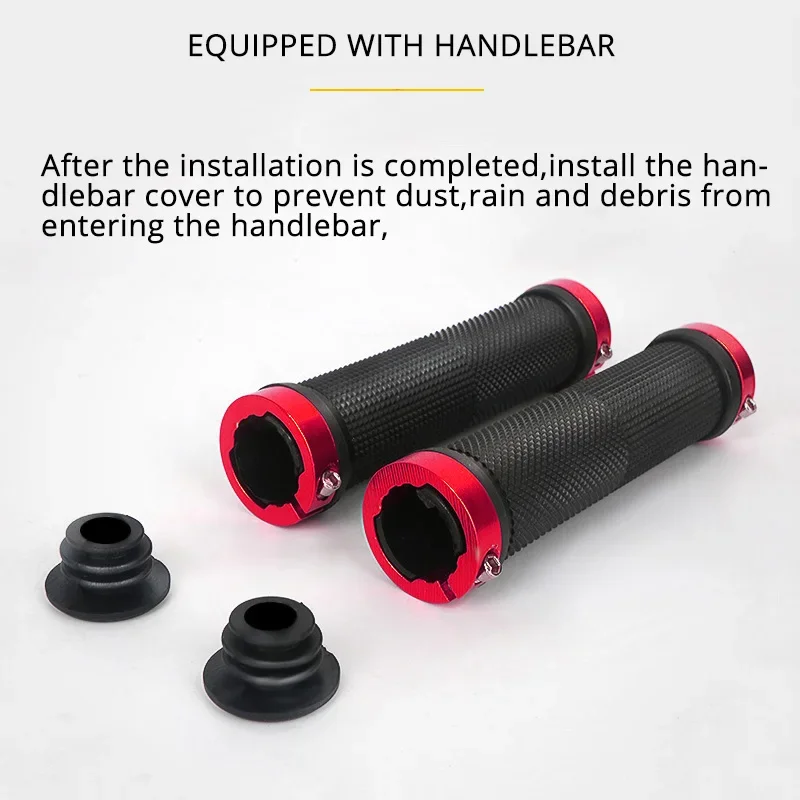 2 個ロックオン自転車グリップゴムソフトマウンテンバイクグリ - Mtb Grip Lock On のレビューと価格