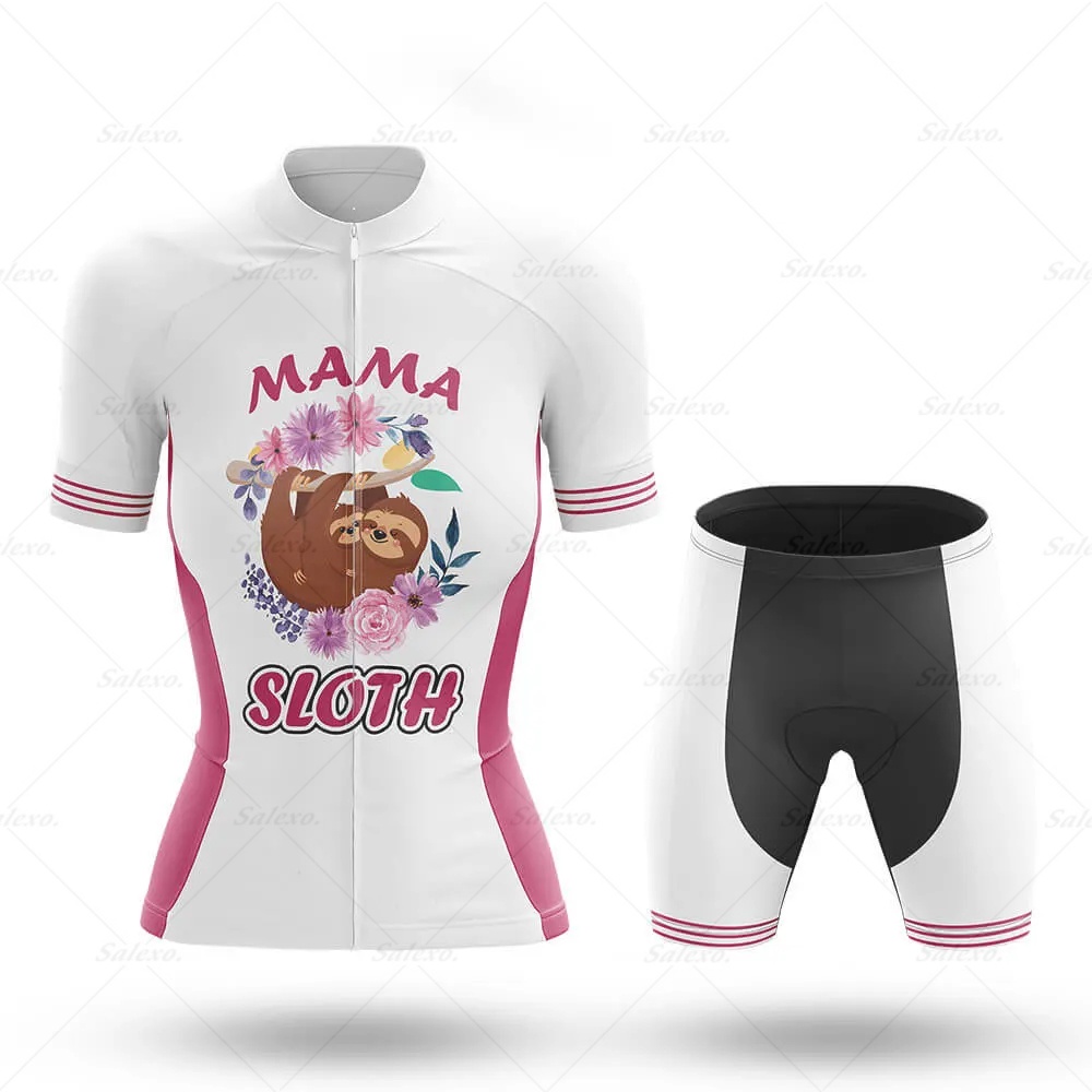 夏の女性の怠惰な新しい半袖サイクリングジャージレーシング自転 - Mountain Biking New Jersey のレビューと価格