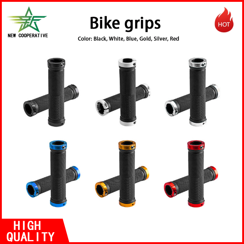 2 個のダブルロック自転車グリップ滑り止め MTB マウンテ - Mtb Grip Lock On のレビューと価格