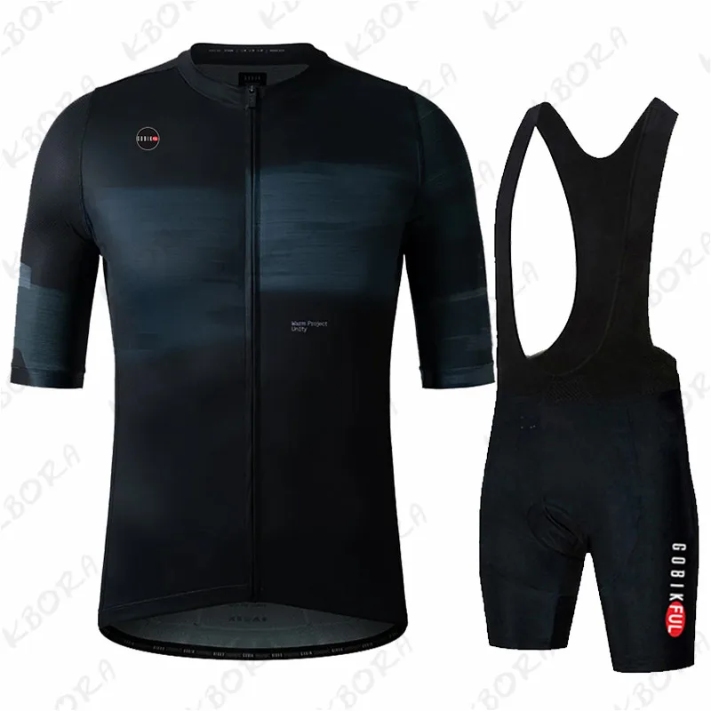 Gobik 夏メンズ半袖サイクリングショーツサスペンダーセッ - Mountain Biking New Jersey のレビューと価格