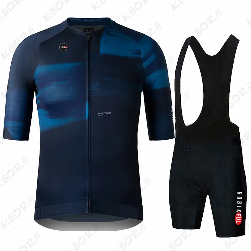 Gobik 夏メンズ半袖サイクリングショーツサスペンダーセッ - Mountain Biking New Jersey のレビューと価格