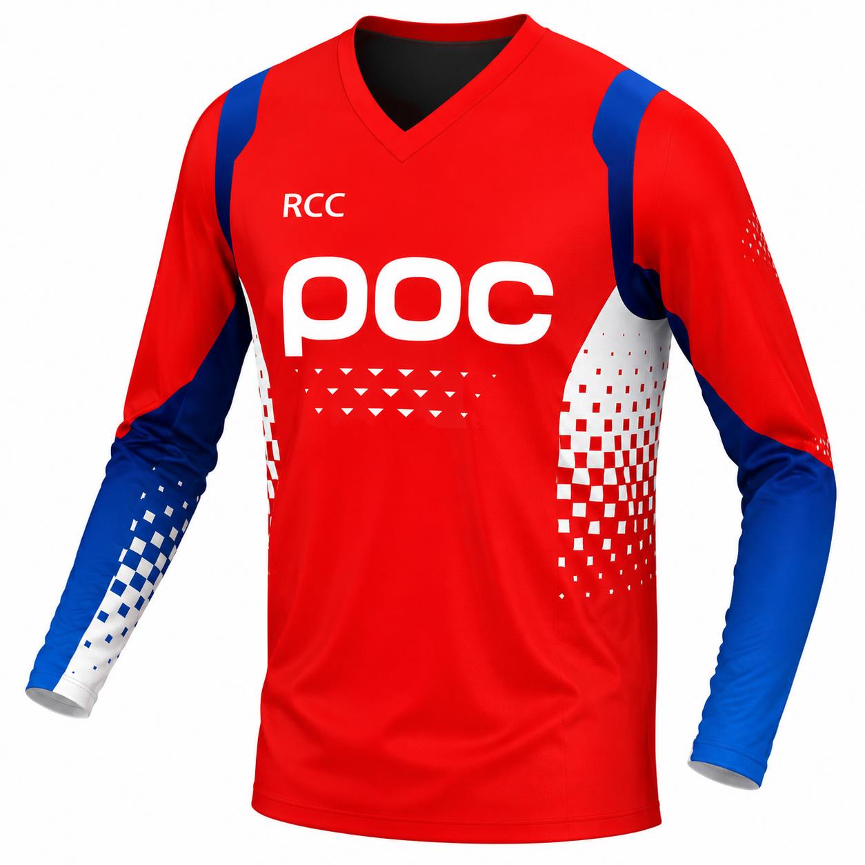 RCC POC 2026 新しいレーシングダウンヒルジャージ - Mountain Biking New Jersey のレビューと価格