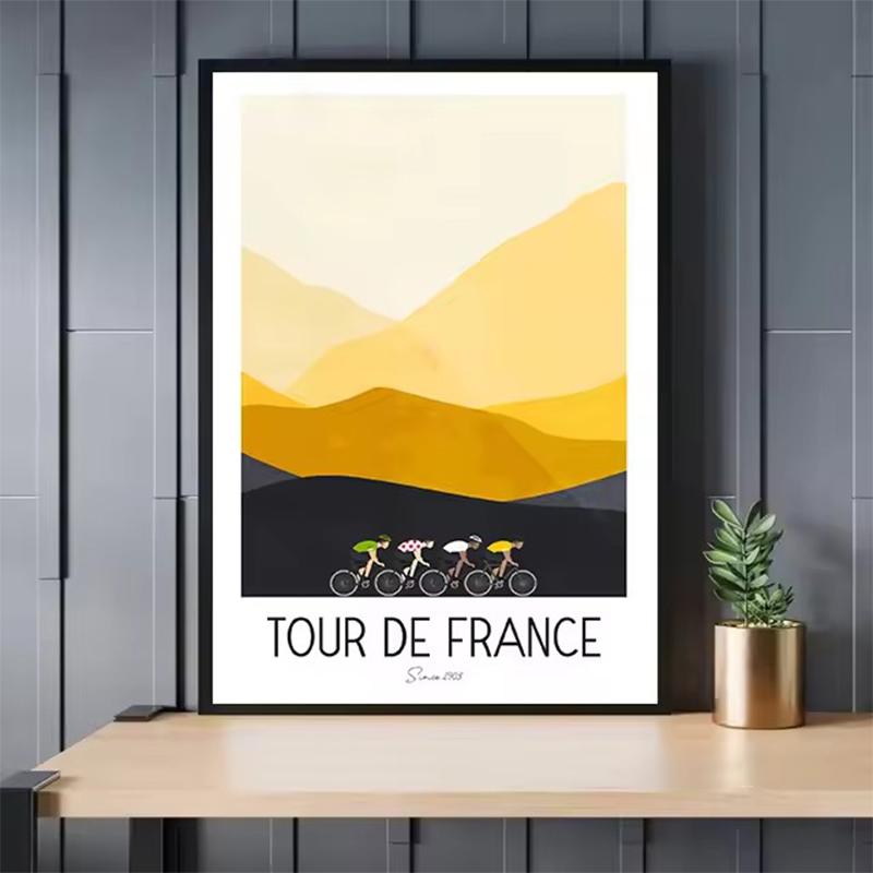 水彩サイクリングレースサイクリストツールドフランスマウンテン - Mountain Biking Pictures のレビューと価格