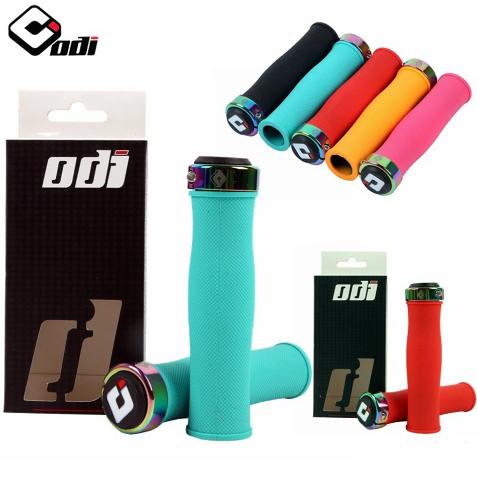ソフトシリコンバイクグリップ,滑り止めマウンテンバイクハンド - Mtb Grip Lock On のレビューと価格