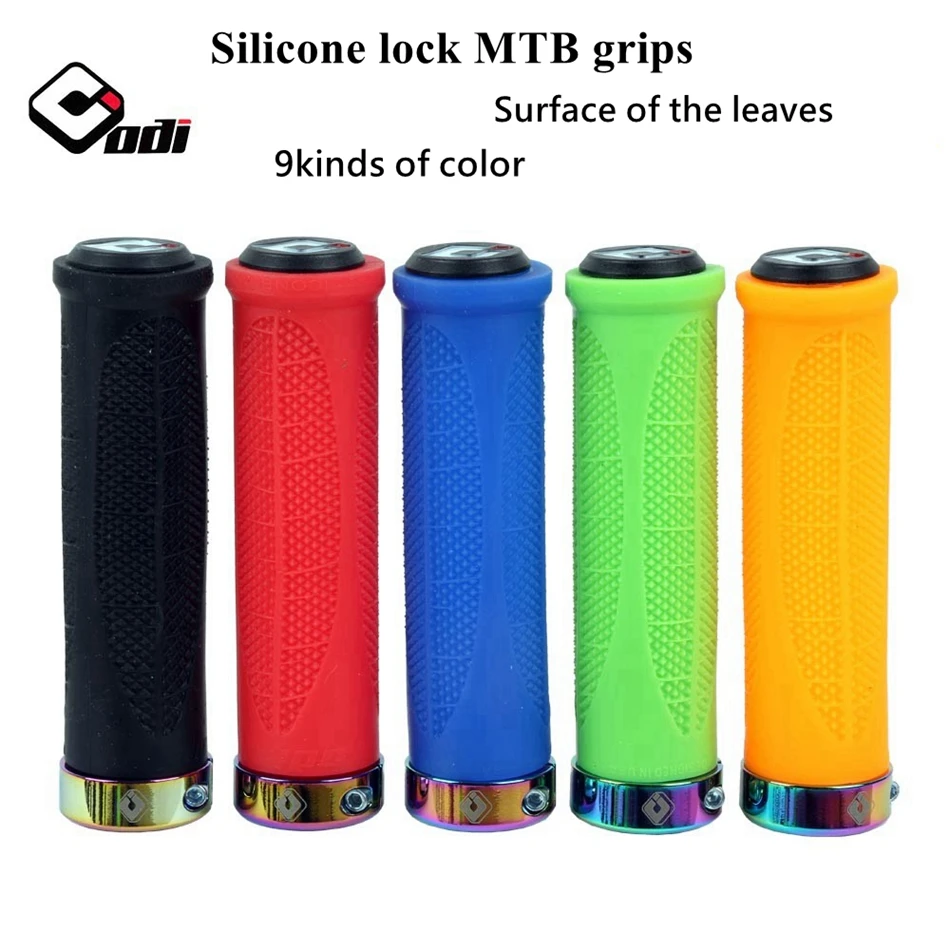ソフトシリコンバイクグリップ,滑り止めマウンテンバイクハンド - Mtb Grip Lock On のレビューと価格