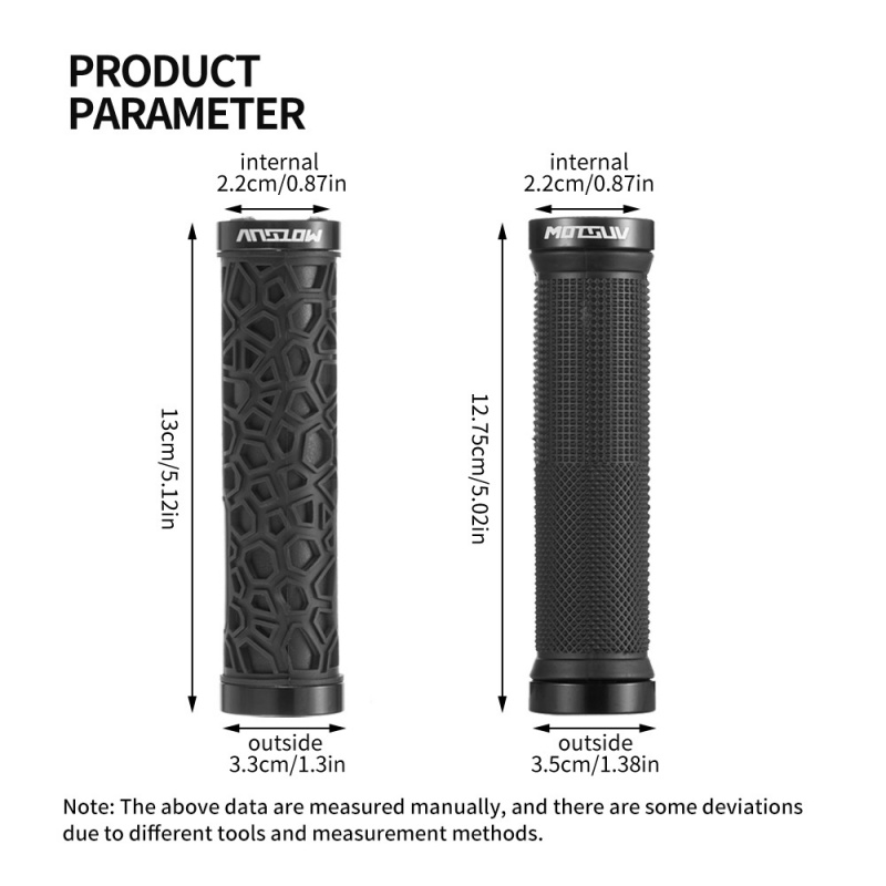 ダブルロックオンMTBマウンテンバイクハンドルバーグリップ、 - Mtb Grip Lock On のレビューと価格