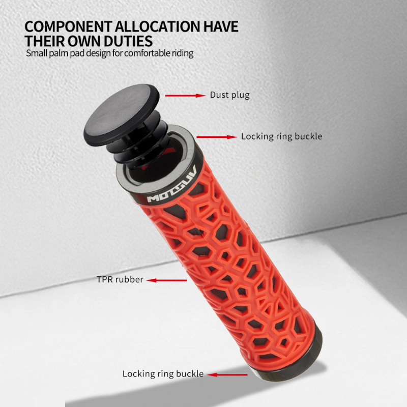 ダブルロックオンMTBマウンテンバイクハンドルバーグリップ、 - Mtb Grip Lock On のレビューと価格