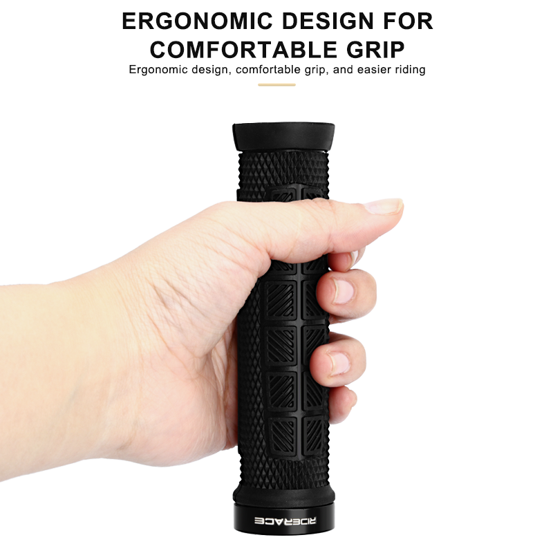 自転車アルミ合金ソフト TPR ゴム滑り止めサイクリング B - Mtb Grip Lock On のレビューと価格