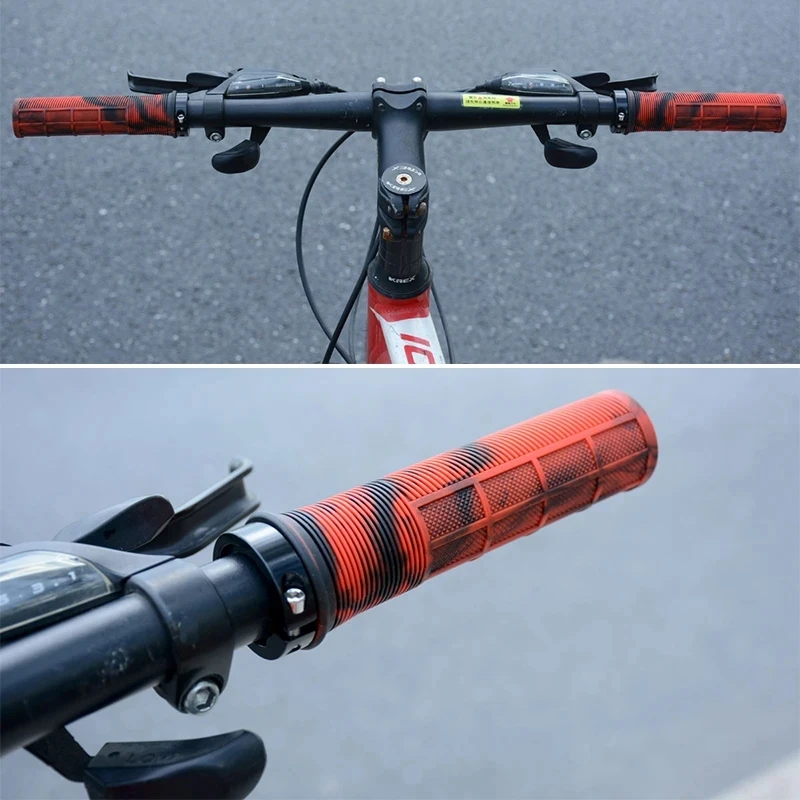 TPR 自転車グリップ一体型自転車ハンドルバーグリップアルミ - Mtb Grip Lock On のレビューと価格