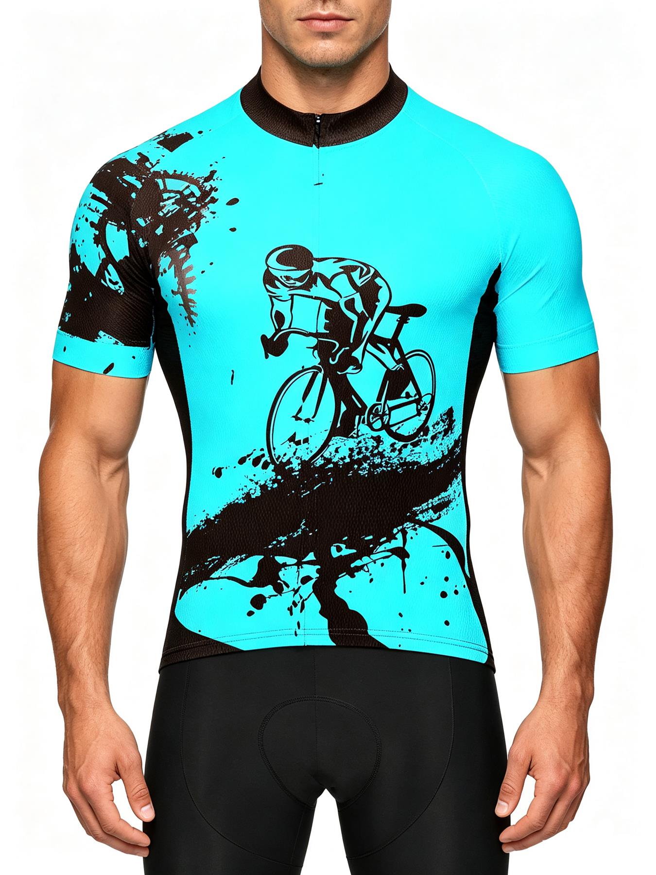 2027 新しいメンズサイクリング服夏自転車ジャージセットマ - Mountain Biking New Jersey のレビューと価格