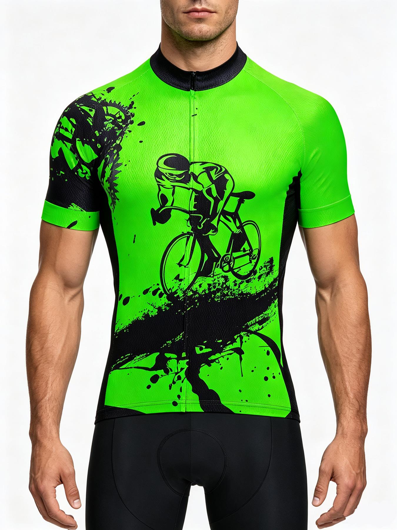 2027 新しいメンズサイクリング服夏自転車ジャージセットマ - Mountain Biking New Jersey のレビューと価格