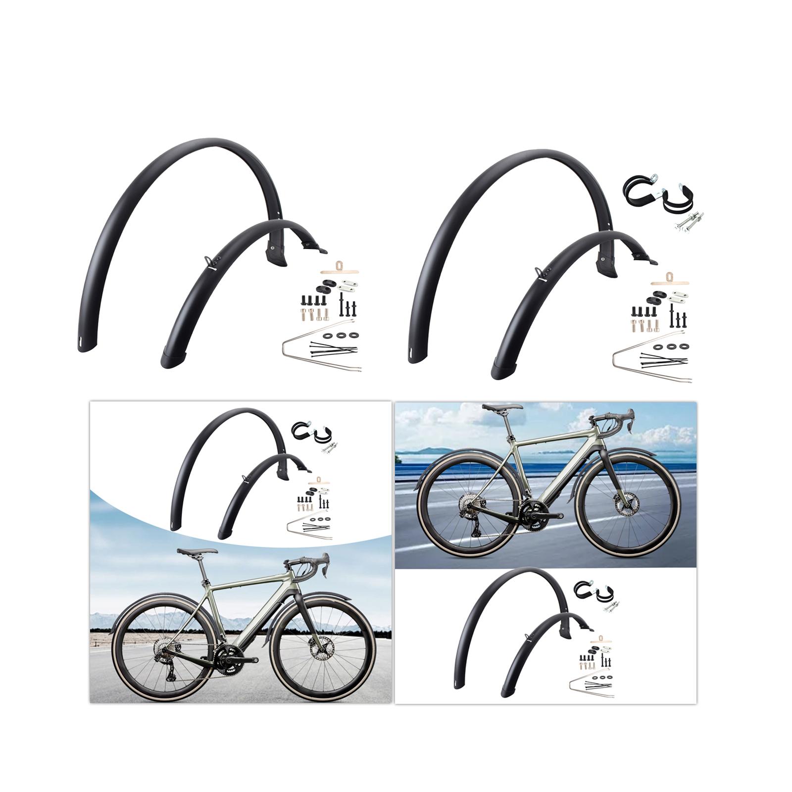 2x ロードバイクフェンダーサイクリングアクセサリー交換用マ - Mountain Biking In The Rain のレビューと価格