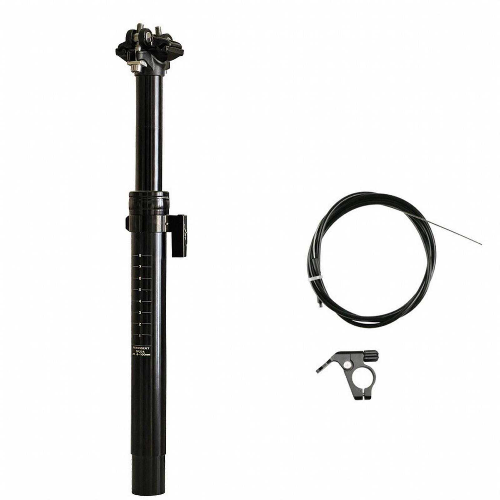 自転車シートポスト 31.6 ドロッパーポスト ハンドルバー - Dropper Post Remote のレビューと価格