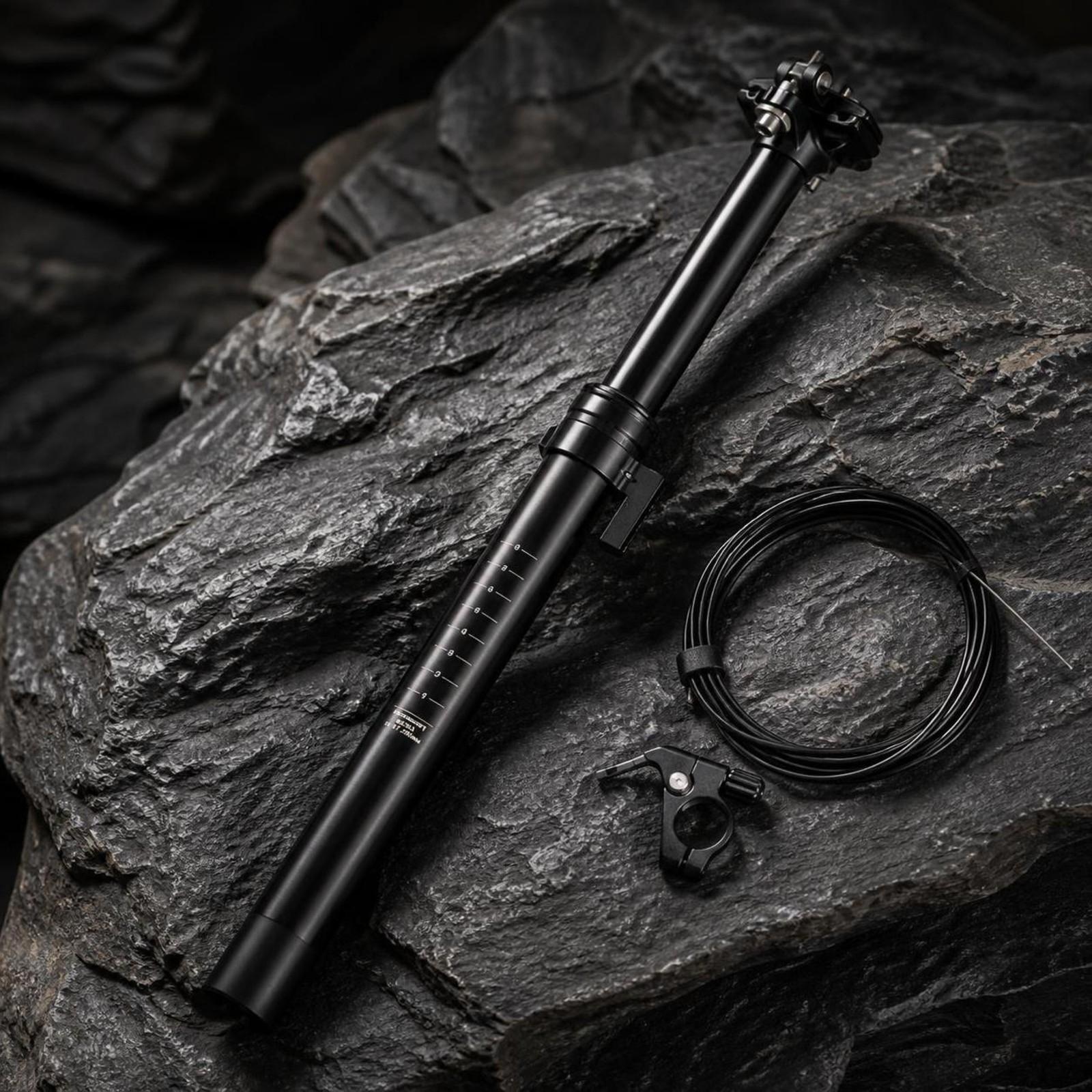 自転車シートポスト 31.6 ドロッパーポスト ハンドルバー - Dropper Post Remote のレビューと価格