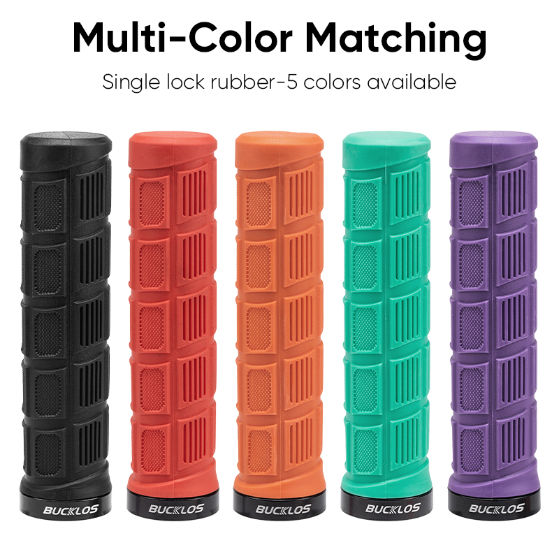 BUCKLOS 自転車ハンドルバーグリップ ダブルロックオン - Mtb Grip Lock On のレビューと価格