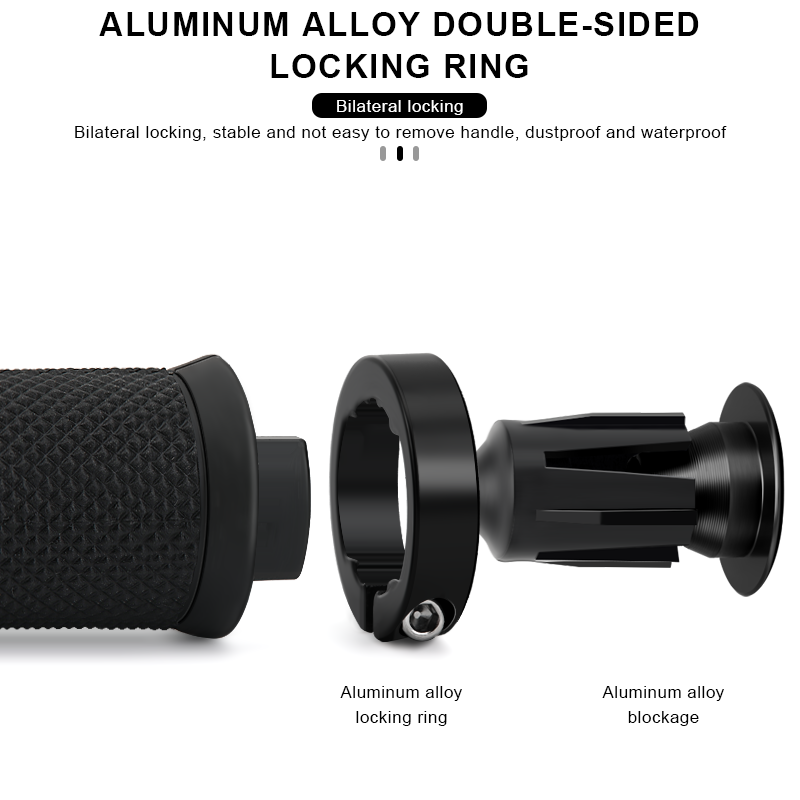 1ペア自転車グリップ、エンドキャップ付き固定ギアロックオンリ - Mtb Grip Lock On のレビューと価格