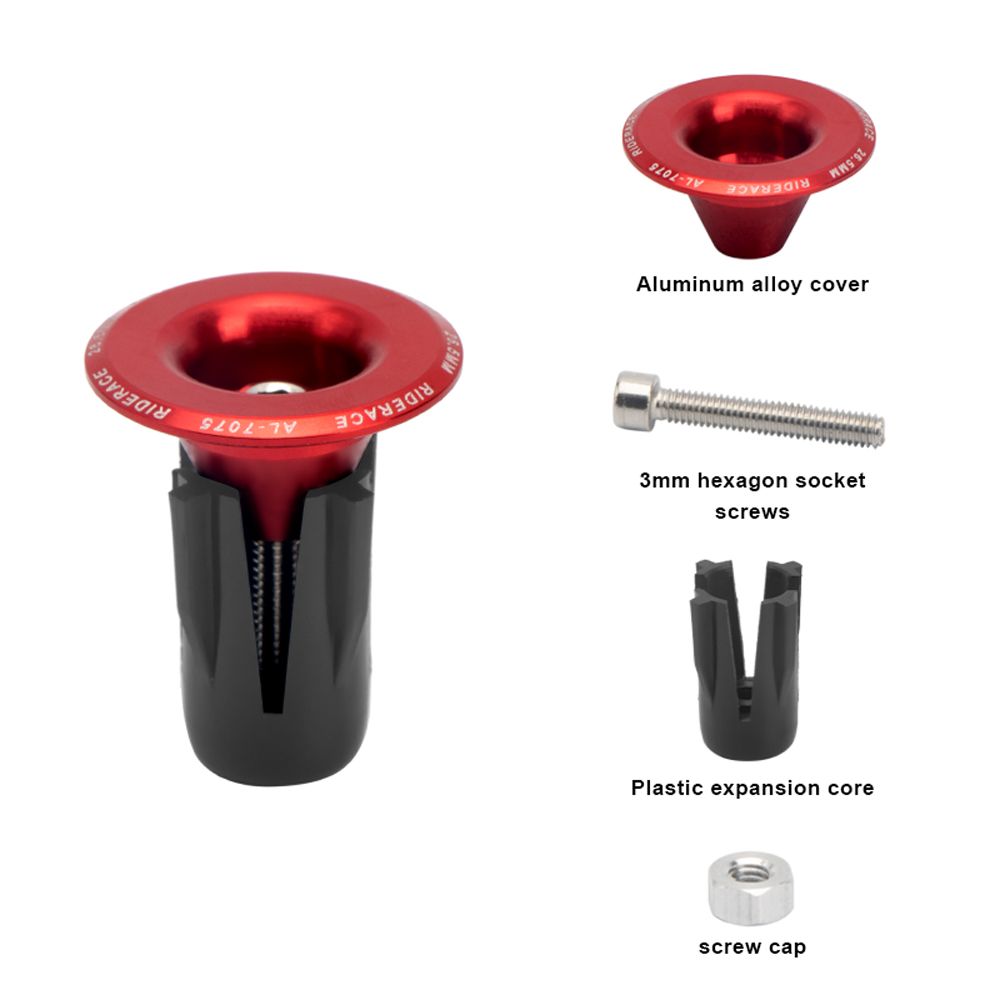 アルミ合金自転車ハンドルバーエンドキャップ、mtbグリッププ - Mtb Grip Lock On のレビューと価格
