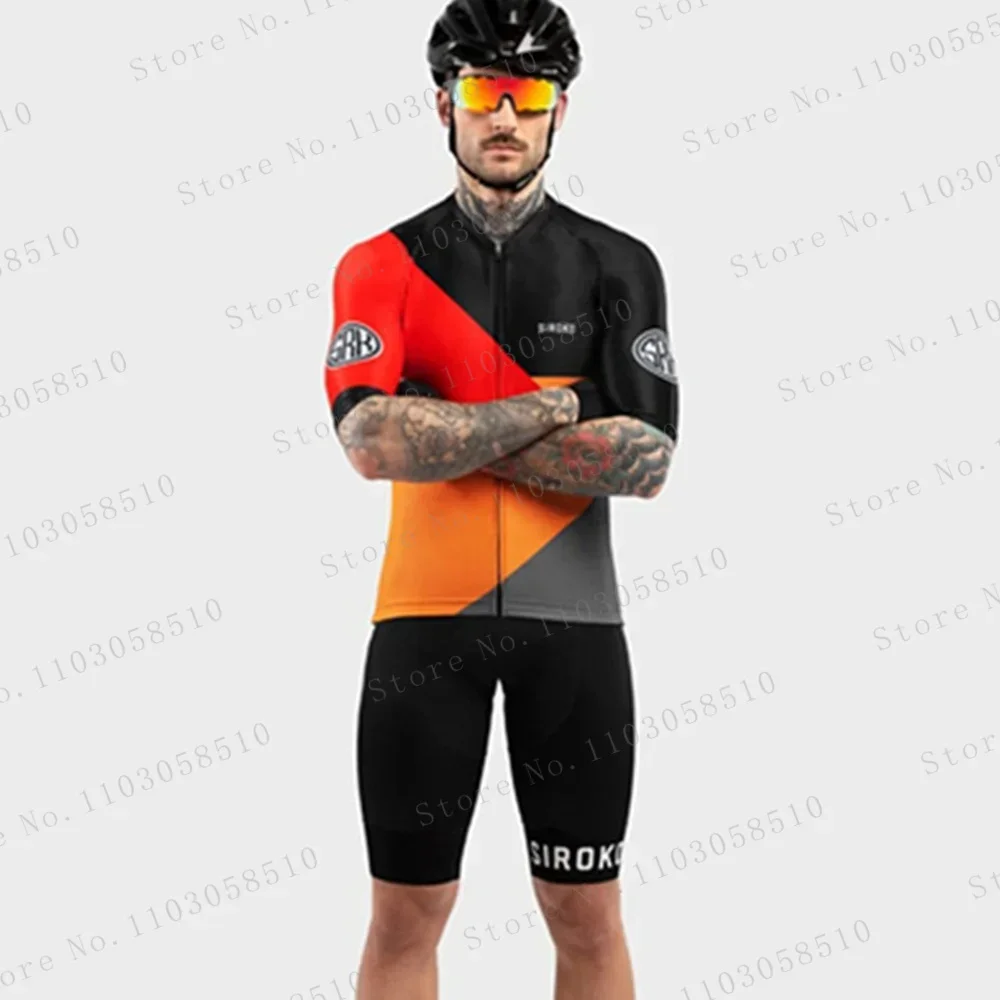 サイクリングジャージ 2024 シロコ新チーム男性サイクリン - Mountain Biking New Jersey のレビューと価格