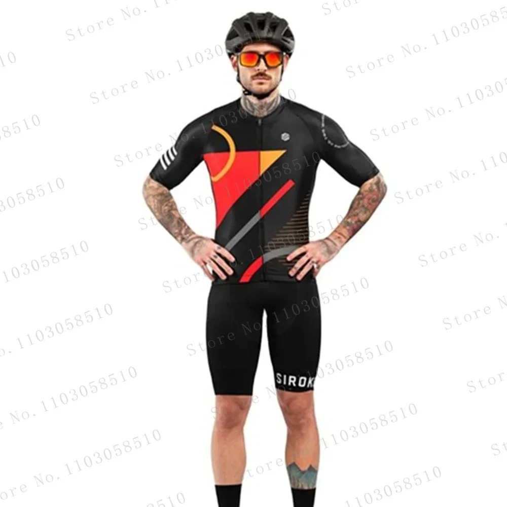 サイクリングジャージ 2024 シロコ新チーム男性サイクリン - Mountain Biking New Jersey のレビューと価格