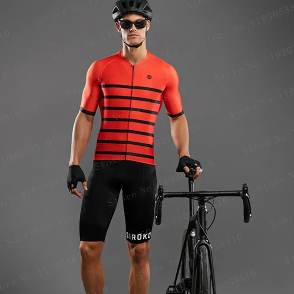 サイクリングジャージ 2024 シロコ新チーム男性サイクリン - Mountain Biking New Jersey のレビューと価格