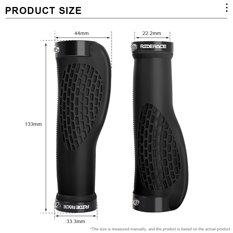ライダーレースバイクラバーグリップMTBデュアルロックハンド - Mtb Grip Lock On のレビューと価格