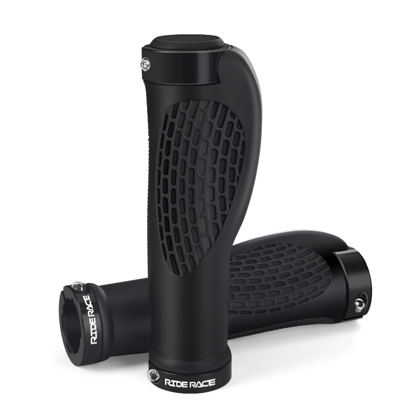 ライダーレースバイクラバーグリップMTBデュアルロックハンド - Mtb Grip Lock On のレビューと価格
